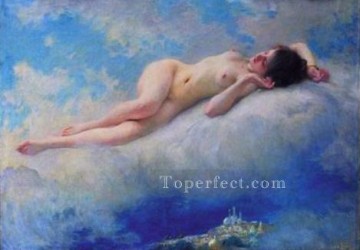 Desnudo Painting - Reve dOrient chica realista desnuda Charles Amable Lenoir